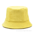 Aangepast logo leeg Terry handdoek emmer hoed